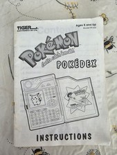 Pokemon Pokedex Instructions