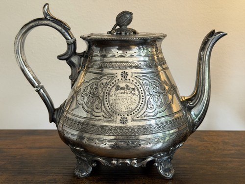 Victorian silver plated