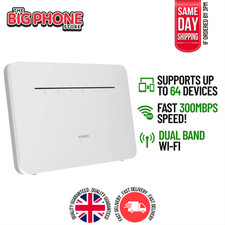 Huawei 4G Router 3 Pro Wi-Fi LTE 300Mbps AC1300 B535-232A - Unlocked - White