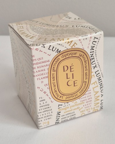 Diptyque candle delice limited - candle,