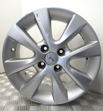 HYUNDAI I20 15" SILVER ALLOY WHEEL 52910-1J805 (R-D1)