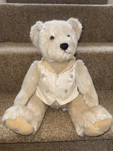 Harrods rosebud bear with - harrods,