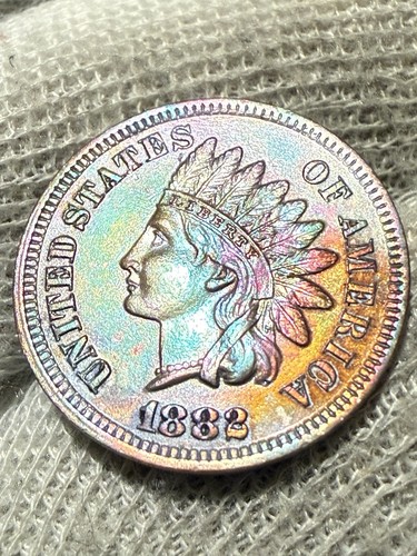 Copper coin unc - copper, coin!