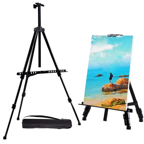 Artist painting easel display - painting,
