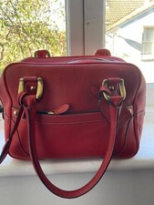 J & M Davidson, red leather