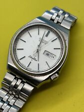 Seiko Quartz Silverwave Vintage Gents Watch 7546-8020 bracelet