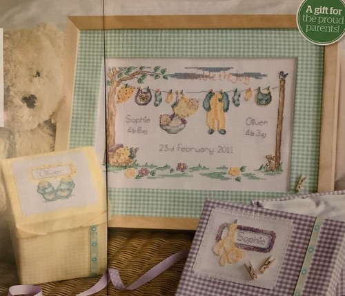 Cross stitch chart - -, twins