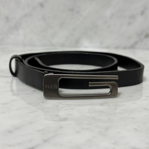 Gucci thin leather - gucci, black