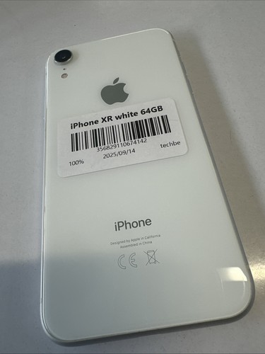 Apple iphone 64gb white - xr,