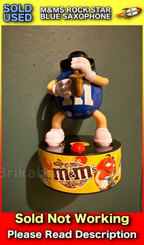 Rock stars blue - m&m’s,