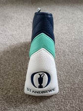St Andrews The Open Championship Blade Putter Cover - PRG Golf Headcover - Rare!