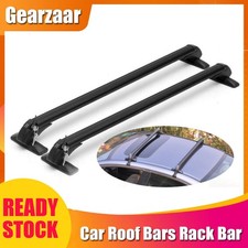 Lockable No Rails Anti Theft Car Roof Bars Rack Bar Luggage Carrier 105CM/41.3"
