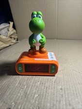Lexibook RL800NI1 3D Yoshi Super Mario Boys Alarm Clock with Night Light - Sound