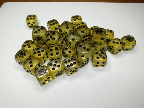 Chaos nurgle themed - nurgle, dice