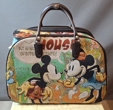 Mickey Minnie Mouse Disney Luggage Bag Holdall Wheeled Trolley Fabric 57L D2