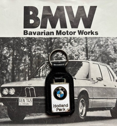 Vintage bmw genuine keyring - vintage,