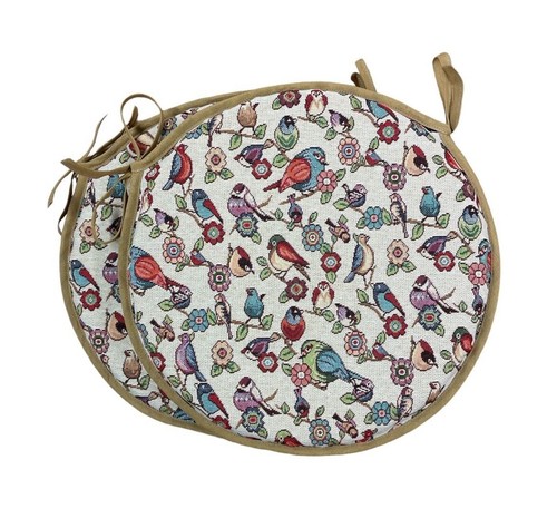 Set birdy tapestry 12 - of,