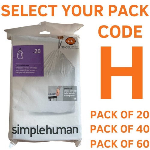 Simplehuman bin liners - liners,