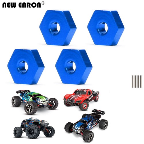 Aluminum 12mm wheel hex - hex, hubs