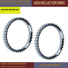 2x FRONT ABS RELUCTOR RING Fits CHEVROLET DAEWOO MATIZ SPARK