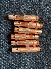 406488 TIG Welding Collet Body 5/32'' 4mm for WP-17 WP-18 WP-26 Weld Torch 6pcs