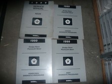 1999 DODGE NEON Service Repair