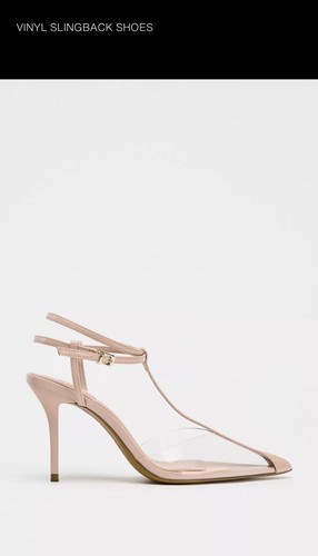 Bnwt vinyl sling back shoes - bnwt,