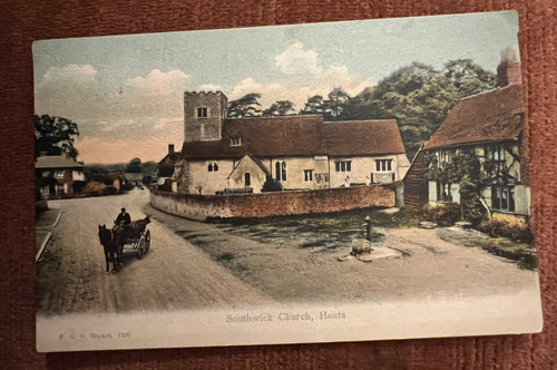 Antique postcard southwick - postcard,