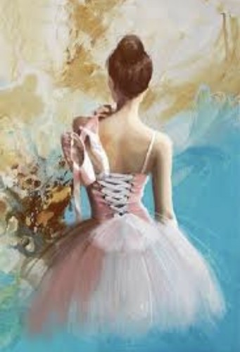 Ballerina cross - (ballet, 2)