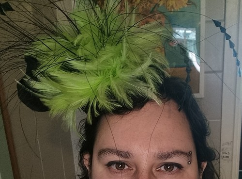 Lime green black - &,
