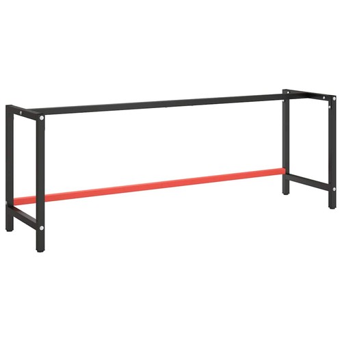 Work bench frame metal black - bench,