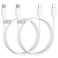 USB C to Lightning Cable 1M