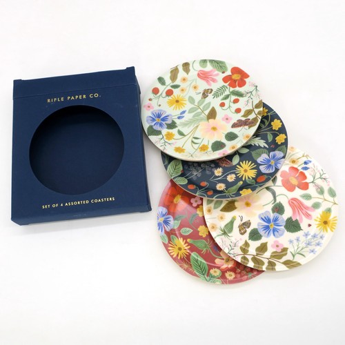 Rifle paper floral coaster - rifle,