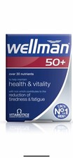 ✅Vitabiotics Wellman 50 fifty Plus Advanced Vitamin and Minerals 30 Tablets✅