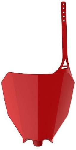 Polisport number plate red - number,