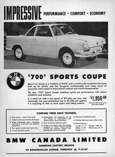 1960 BMW 700 Sports Coupe