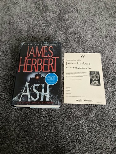 James herbert ash signed - herbert:, ash: