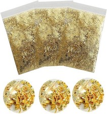 Gold Leaf Flakes 3 Grams, All