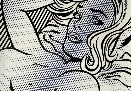 Roy lichtenstein poster - lichtenstein, 2007