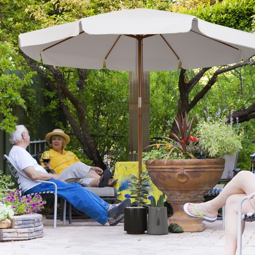 Garden parasol umbrella - garden,