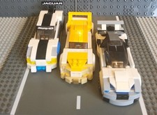 Lot Of 3 Custom LEGO Cars- Fast Shipping- Discounted