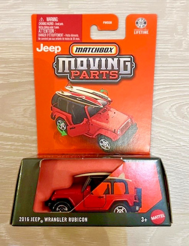Matchbox moving parts jeep - moving,