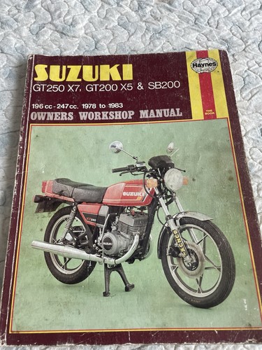 Haynes suzuki gt250 - gt250, gt200