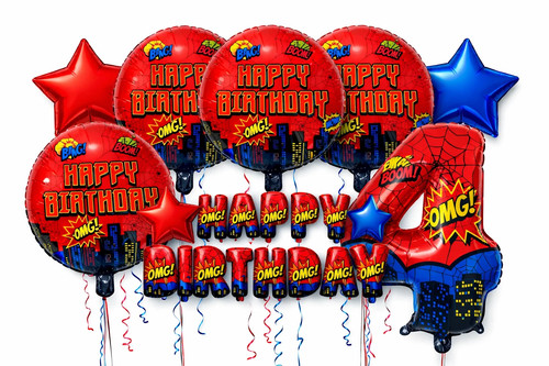24pcs spiderman xxl - 24pcs, party