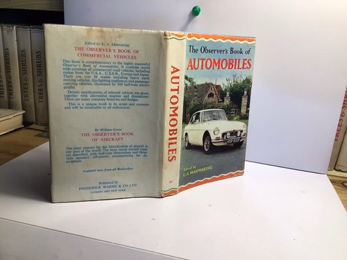 Observers book automobiles - book,