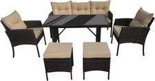 7-Seater Rattan Furniture Set