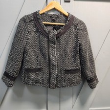 Sandro Petite Tweed Blazer