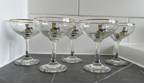 Vintage babycham glass set - babycham, 5
