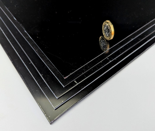 Plastic sheet black - a2,