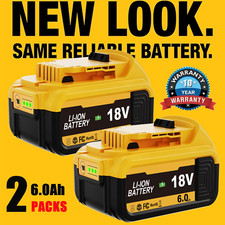 2x for Dewalt 18v Battery